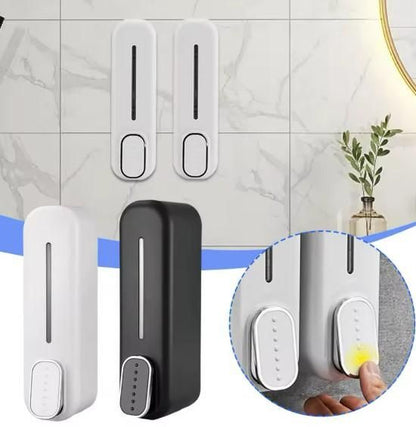 Manual Press Wall-Mounted Soap Dispenser – Space‑Saving & Mess‑Free, Plastic 200 ml